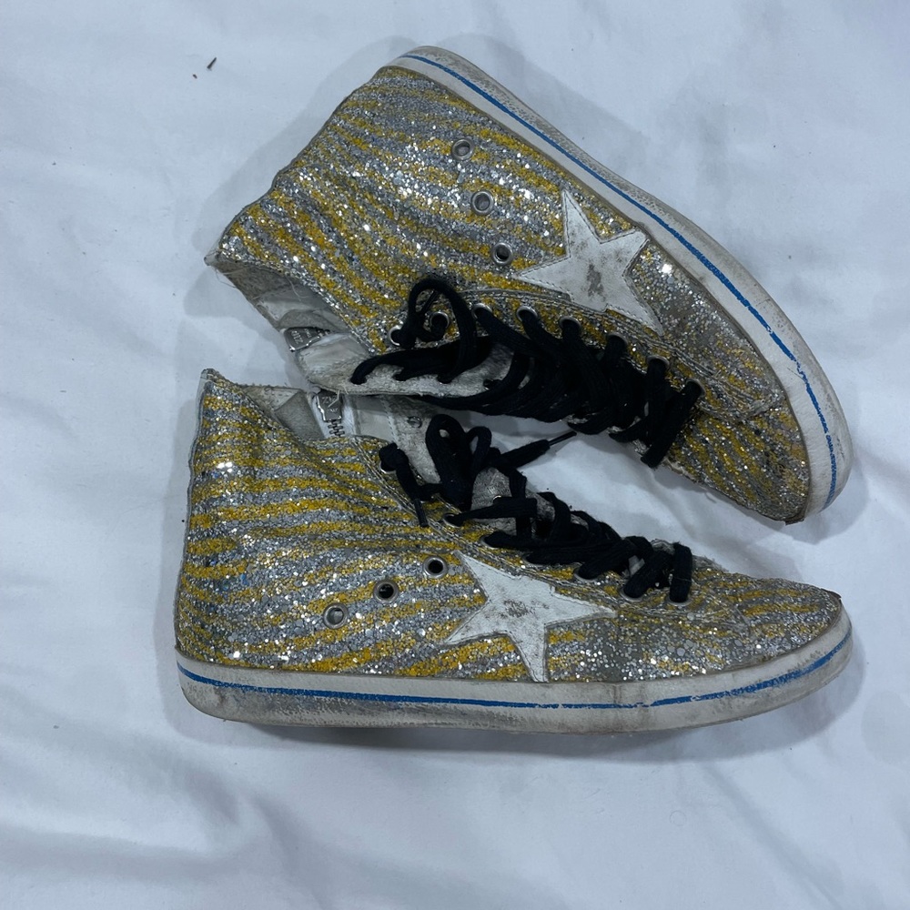 Golden Goose Francy Hightop Sneaker- Size 37